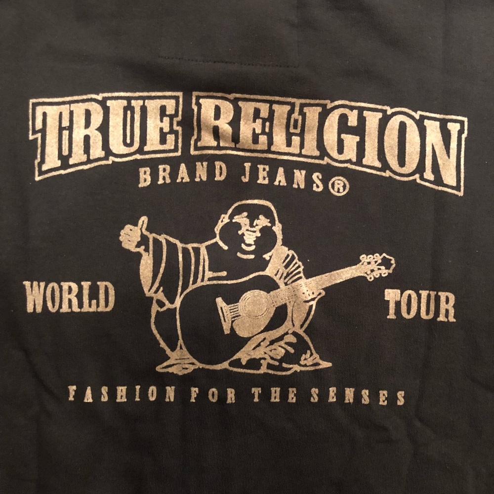 TRUE RELIGION Hoodie in Black - Picture 5 of 6